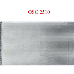 Radiador OSC 2510 2001-2003 GM 6.6L Turbo Diesel HD Refrigeración máxima