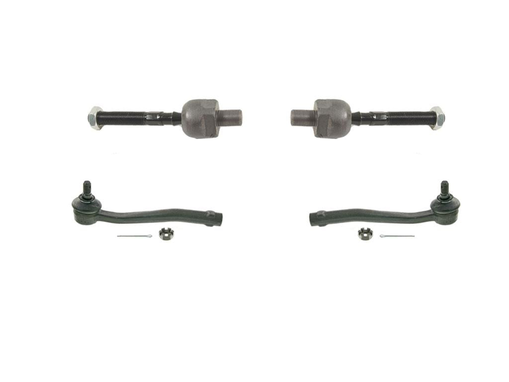 Kit de chasis de 4 piezas, varillas de amarre y eslabones interiores y exteriores delanteros para 200sx 84-88