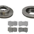 Fits 2006-2010 Hummer H3 H3T 06-10 Front Brake Rotors & Front Ceramic Pads