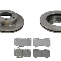 Fits 2006-2010 Hummer H3 H3T 06-10 Front Brake Rotors & Front Ceramic Pads