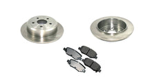 07-17 Fits Wrangler Rear Brake Rotors & Ceramic Disc Brake Pads