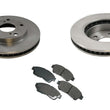 Fits 1992-1999 Toyota Camry 2.2L Front Brake Rotor & Ceramic Brake Pads