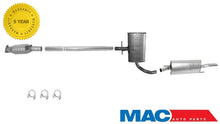 Compatible con convertidor VW GOLF 2.0L 1993-1995 + sistema de escape silenciador 13079 308502