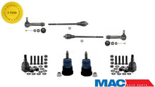 99-00 Silverado Sierra 2500 4X2 rótulas, varillas de amarre, kit de 8 piezas