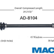 New CV Axle Shaft Fits Audi A4 QUATTRO 2002 Front Passenger Side M/T FTZ!!!