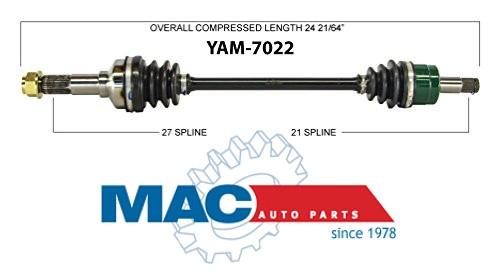 YXR700F Yamaha Rhino 700 FI & Sport Edition CV Joint Rear passanger Side