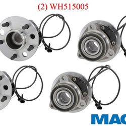 1990-1993 Astro Van 4W/D (2) Front Hub Wheel Bearing