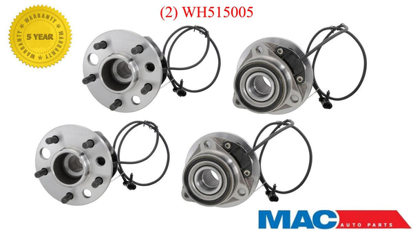 1990-1993 Astro Van 4W/D (2) Front Hub Wheel Bearing