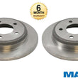 Marca de calidad (2) Rotor de freno de disco trasero 5356 Concord LHS 300M trasero 