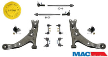 Kit de chasis de 12 piezas, brazos de control inferiores, juntas esféricas para Corolla 96-02 