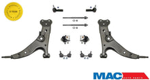 93-95 se adapta a Corolla Prizm (2) varillas de amarre de rótula de control, kit de 10 piezas 