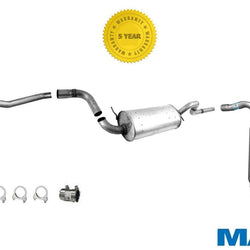 Se adapta a Chrysler Town & Country 05-07 con silenciador de tubo del sistema de escape Stow N Go