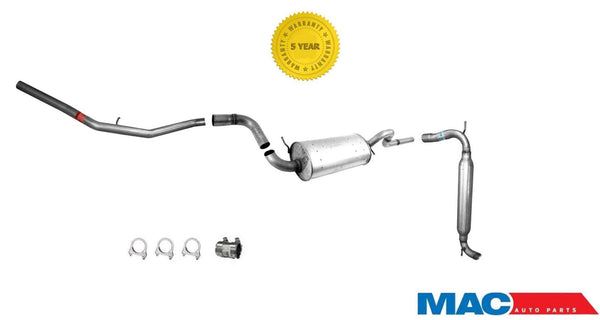 Fits 05-07 Chrysler Town & Country W/ Stow N Go Exhaust System Pipe Muffler