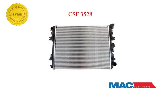 Radiador CSF 3528 - Núcleo de aluminio del tanque de plástico de 1 fila para Dodge Ram Ck a continuación 