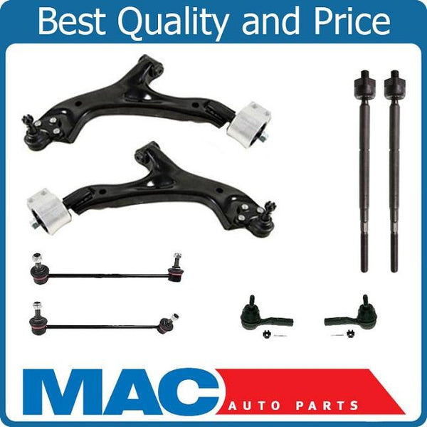 04-2007 Fits VUE CONTROL ARM W/ BALL JOINT TIE RODS STABILIZER LINKS 8Pc