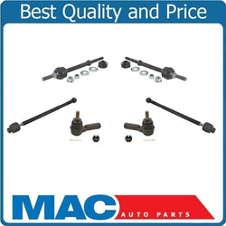 06-08 Ram1500 4x4 Pick Up 4.7L 5.7L Sway Bars Inner & Outer Tie Rods 6pc Kit