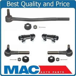 1989 Bronco II 4x4 5Pc Outer Tie Rods Drag Links Sleeves
