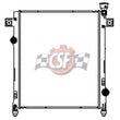 Radiador CSF 3419 - Núcleo de aluminio del tanque de plástico de 1 fila para Nitro 07-2011 