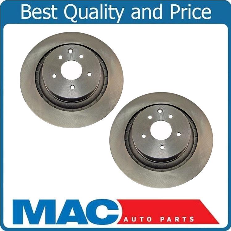 (2) 350MM 31517 44619 Disc Brake Rotor, Rear 370Z