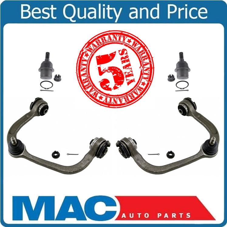 Para Mark LT F150 (2) brazos superiores bola J brazos REF# K80306 K80308 K80149 4 piezas