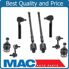 Outer Inner Tie Rods Ball Joints Sway Bar Links For 05-09 Subaru Outback Legacy