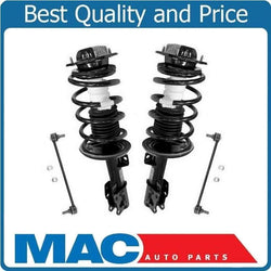 04-11 Malibu G6 Aura Front Strut Shocks & Front Sway Bar Stabilizer Links Kit