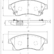 Dash 4 Brake CD1522 Disc Brake Pad - Ceramic Brake Pads, Front Fits Cruze Sonic