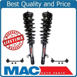 Fits 09-13 Mazda 6i 2.5L Auto Transmission (2) Frt Quick Spring Strut Mount 4Pc