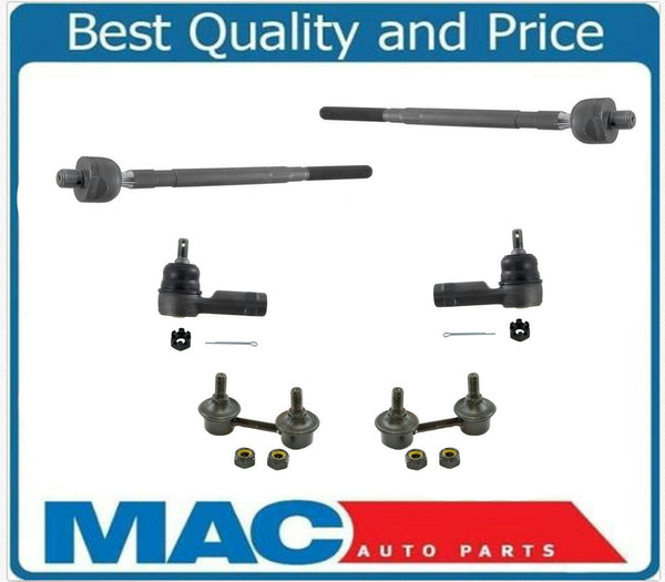 Fits 96-00 Hyundai Elantra & 97-01 Tiburon Inner & Outer Tie Rods Sway Bar Links