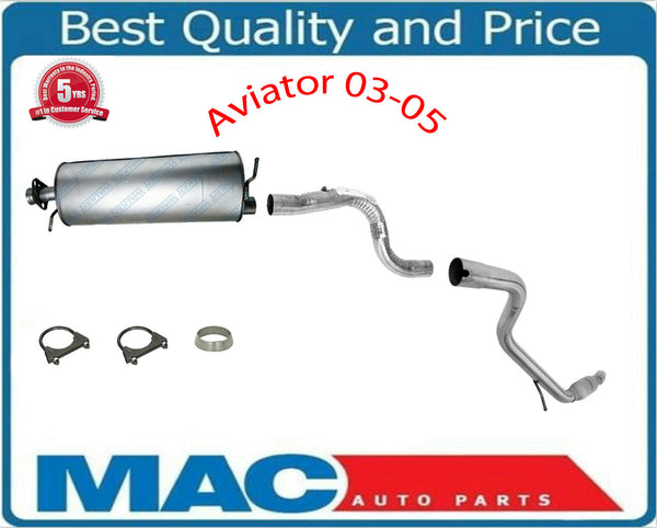 Fits For Aviator 4.6L 03-05 Muffler Exhaust Pipe System 2479 34906 44899
