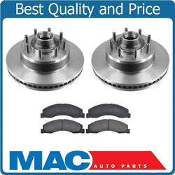 Pastillas de freno de rotores delanteros para Ford 08-14 E150 E250 08-15 E350 w Sigle ruedas traseras