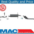 Middle Muffler & Tail Pipe for Nissan Pick Up 4X4 2.4L with 104" WB 1996-1997