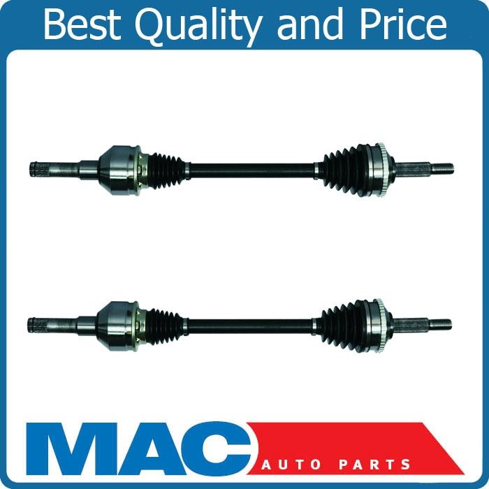 CV DRIVE AXLE SHAFT ASSEMBLY REAR LEFT & RIGHT SIDE PAIR FOR 00-2002 LINCOLN LS