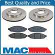 04-08 Pacifica (2) 53019 Front Disc Brake Rotor & Ceramic Front Brake Pads