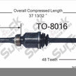 1998-2000 Toyota Sienna P/S Nuevo eje de transmisión CV TO-8016 