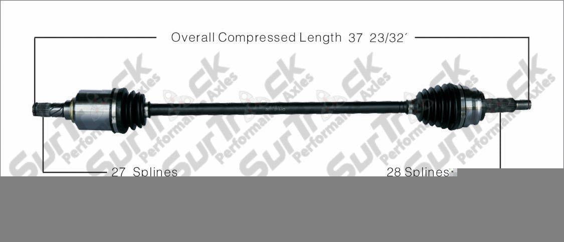 CV Axle Shaft-New Front Right SurTrack CH-8112