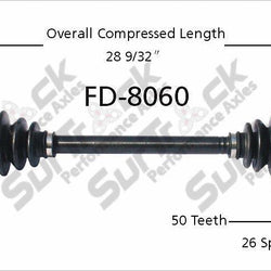 CV Axle Shaft-New Front Right SurTrack FD-8060 fits 95-98 Ford Windstar