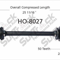 CV Axle Shaft Frt HO-8027 fits 98-02 Honda Accord D/S 2.3L Manual Transmission