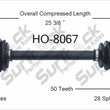 CV Axle Shaft-New Front CV Axle Shaft SurTrack HO-8067 fits 86-90 Acura Legend