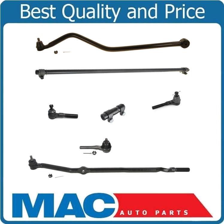 Kit de 7 piezas de barra de acoplamiento de arrastre para Jeep Wrangler 1997-2006