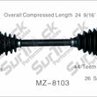 CV Axle Shaft-New Front Left MZ-8103 D/S Manual Transmission Call Check Info