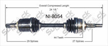 Eje CV delantero NI-8054 compatible con Altima D/S 93-97 automático sin llamada de deslizamiento limitado 
