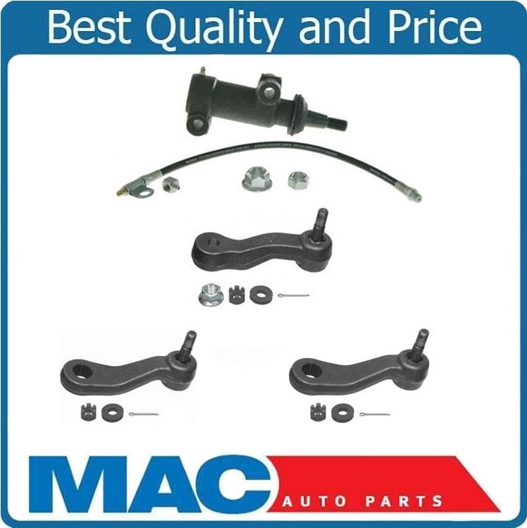 Tahoe Yukon Suburban Silverado 3 y 4 Grove Pitmam Soporte de brazo tensor Manguera Kit de 4 piezas