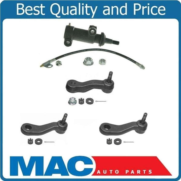 Tahoe Yukon Suburban Silverado 3 & 4 Grove Pitmam Idler Arm Bracket Hose 4Pc Kit