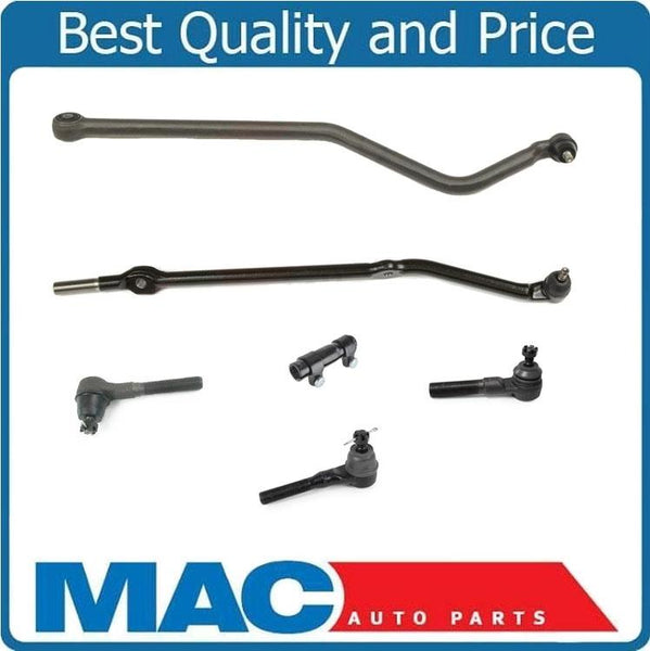 for 93-98 4.0L Grand Cherokee Drag Link Tie Rod Rods Track Bar Steering New 6pc