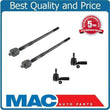 94-99 Toyota Celica Inner & Outer Tie Rod Rods Ends 4pc