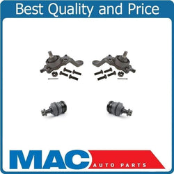 Fits For 04-07 Sequoia 04-06 Tundra 4Pc Ball Joint Kit Upper & Lower