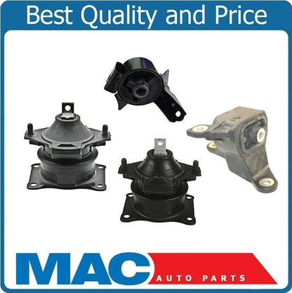 Acura MDX 10-13 3.7L Kit de montaje de motor delantero del pasajero/lado derecho, 4 piezas
