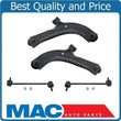 For 12-19 Versa 1.6L Front Lower Control Arms W/ Ball Joints & Sway Bar Links
