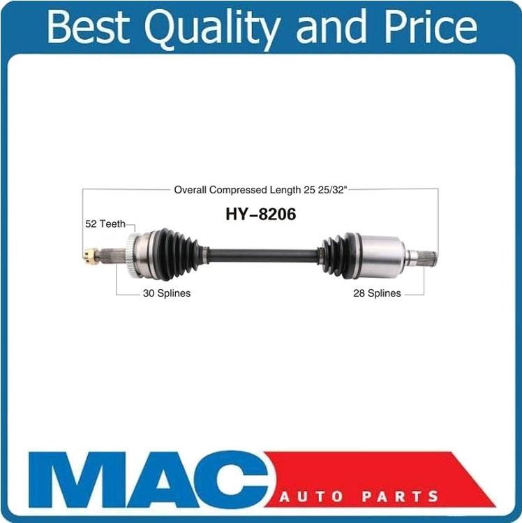 CV Axle Assembly Front Left Sut HY8206 Fits For 11-13 Sorento W Automatic